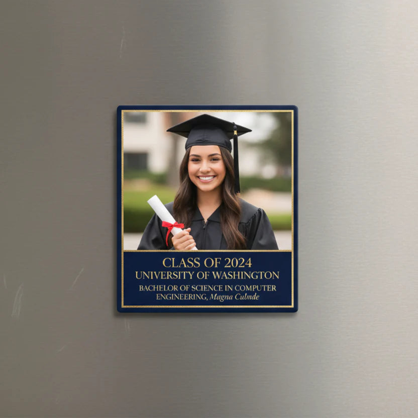 Custom Graduation Magnet (3"x3")