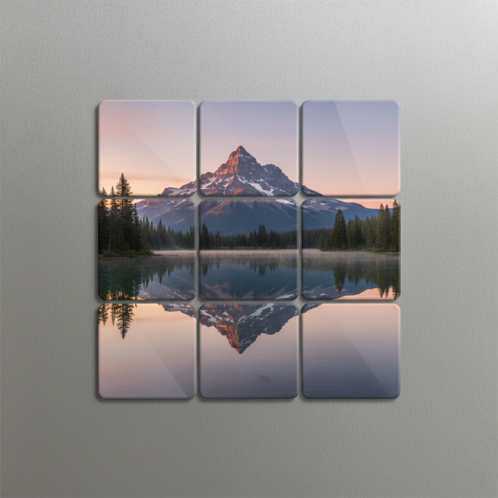 Custom Puzzle Magnets (3"x3")