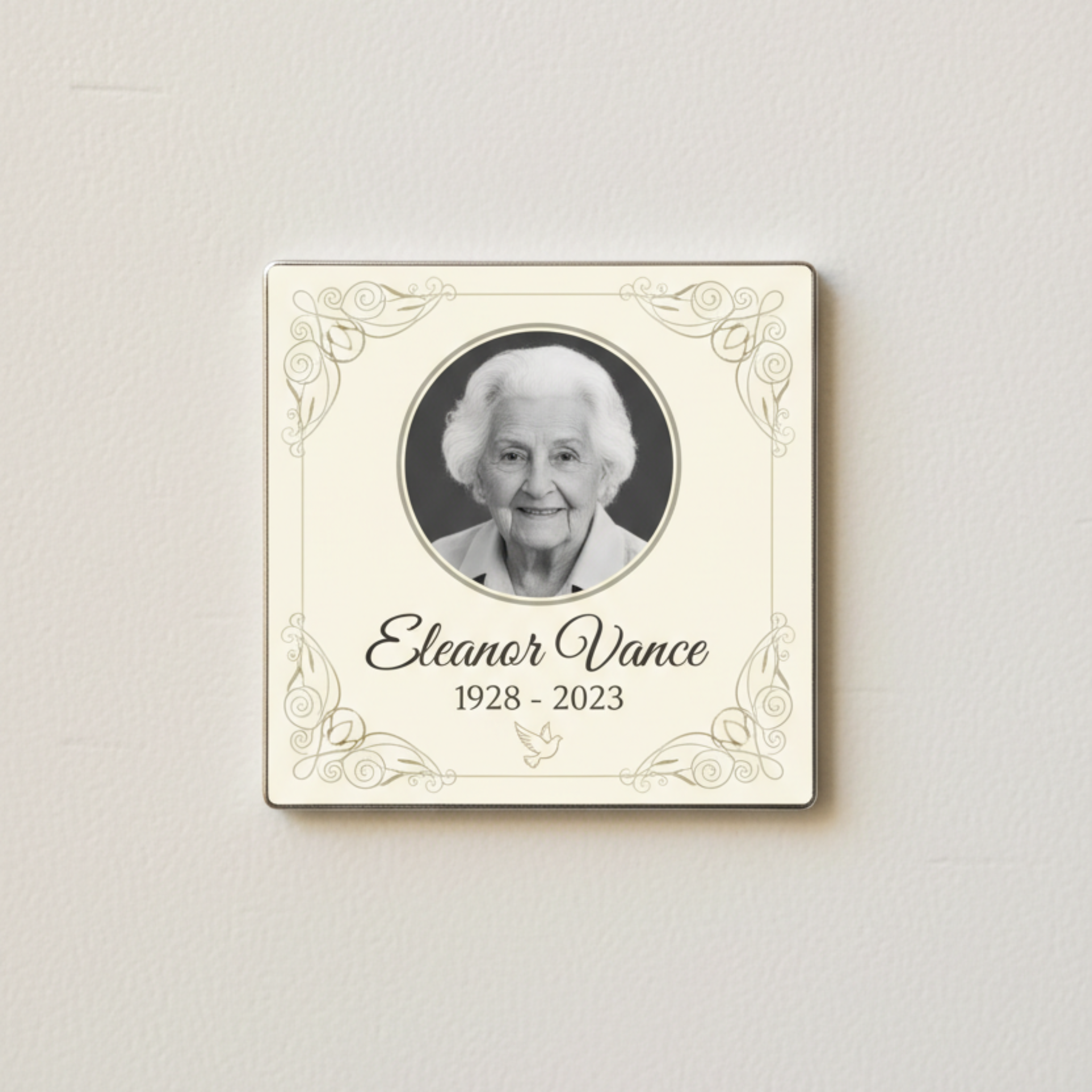Memorial Magnet - Classic B&W