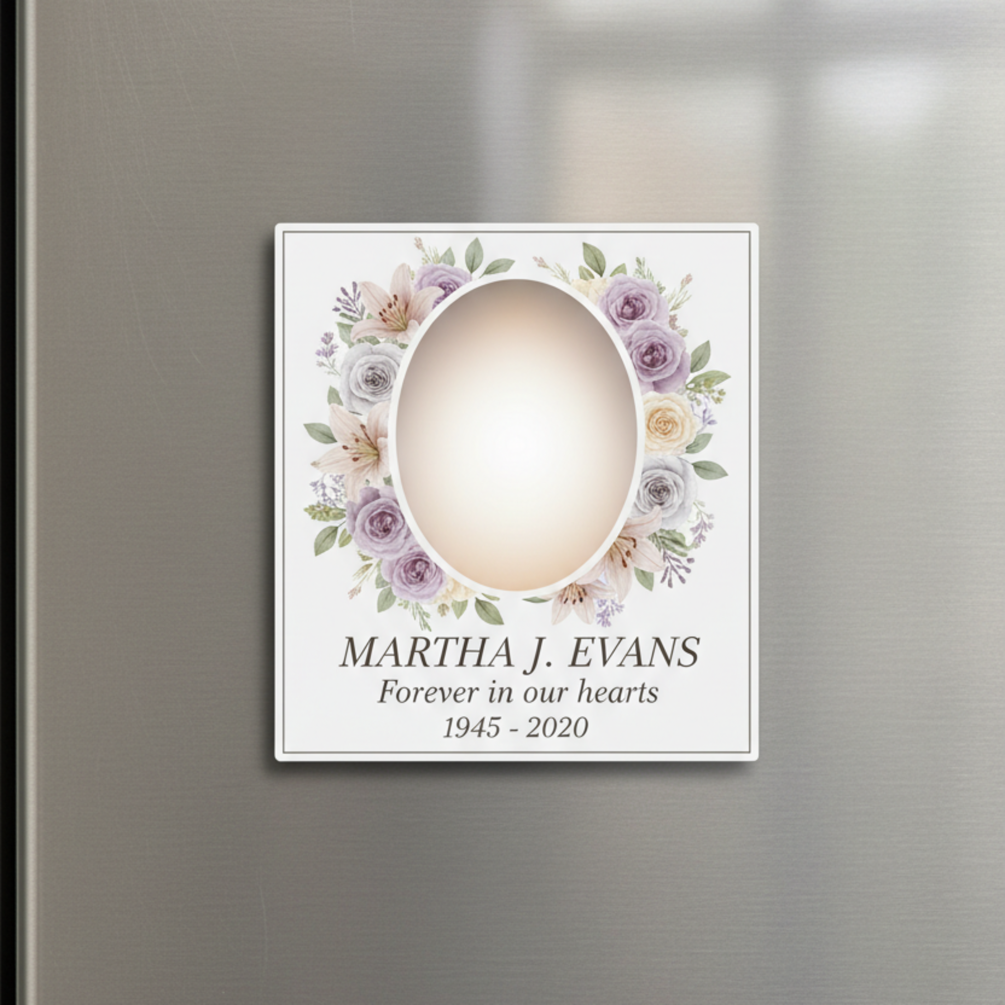 Memorial Magnet - Floral